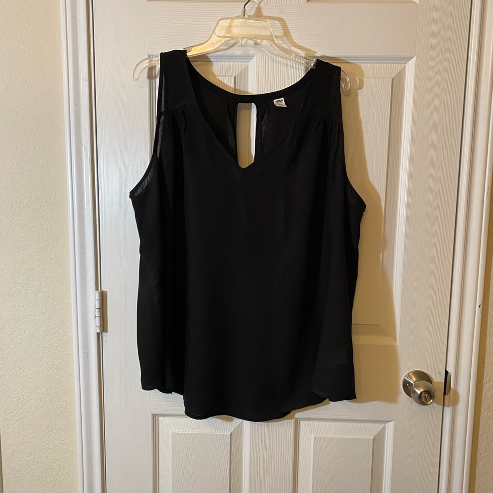 OLD NAVY Black Tank Top Blouse